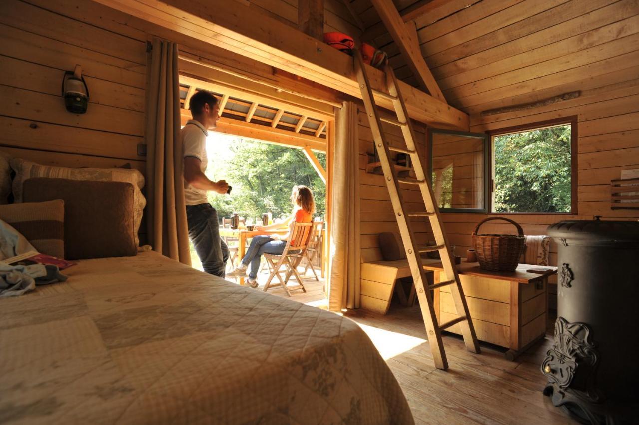 Les Ecolodges De L'Orbiere Forcé Exterior foto